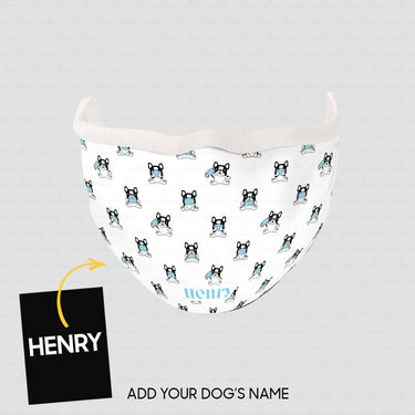 Personalized Dog Gift Idea - Cute Dogs 1 For Dog Lovers - Cloth Mask